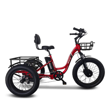 NewModernTrends E-Trikes Apple Red Emojo Caddy PRO